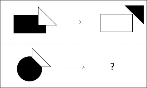 CAT4 level C figure matrices sample question