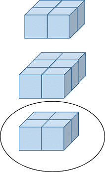 Volume calculation of a cube example #3